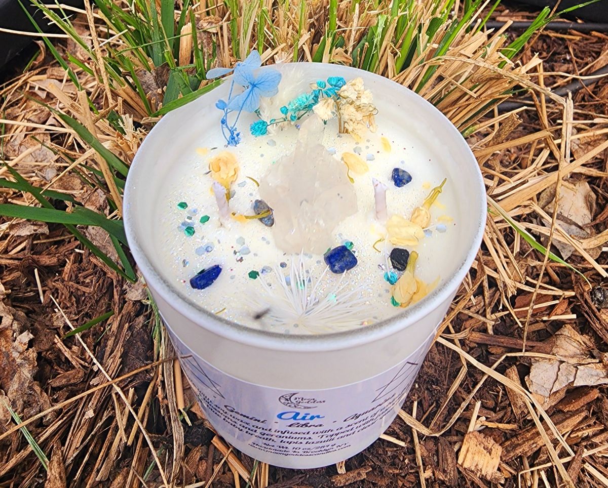 Air Sign Candle | Zodiac Candle | Element Candle | Gemini | Libra | Aquarius