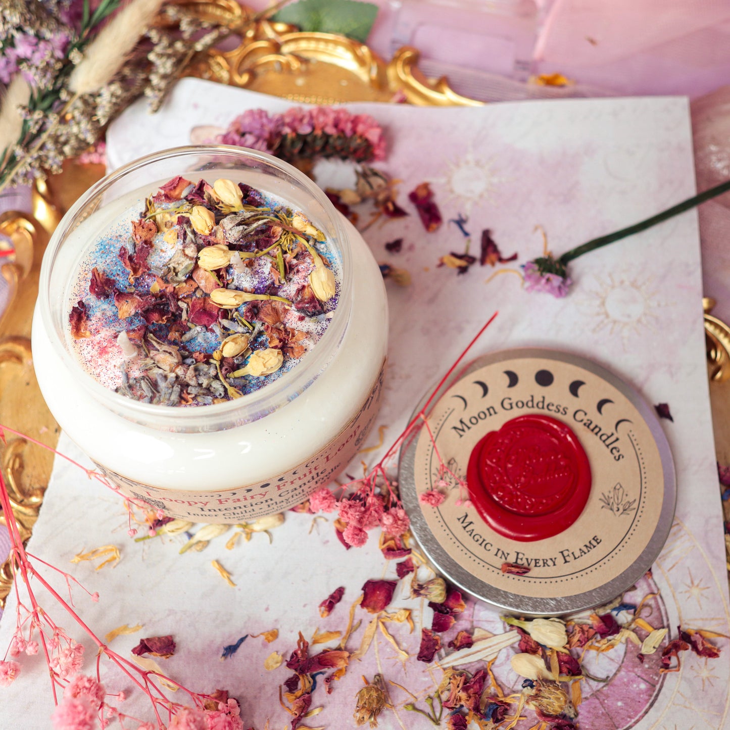 Loopy Fairy Fruit Loop Candle