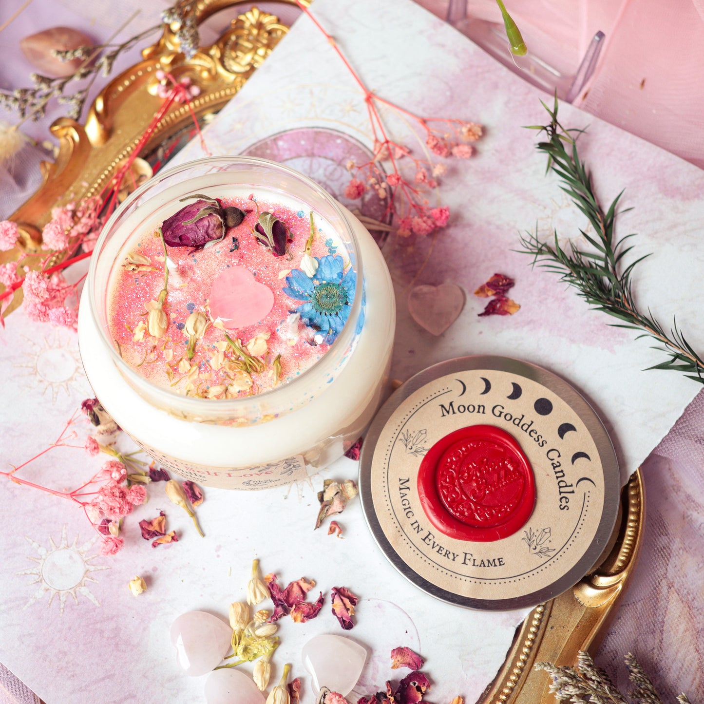 Mystical Blossom Self Love Candle