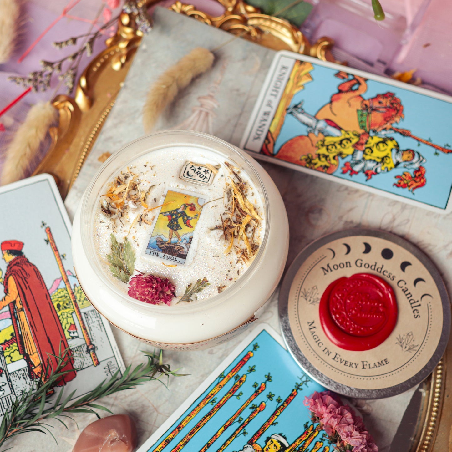 Tarot Intuition Candle