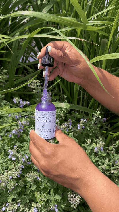 Moonlight Night Amethyst Bath and Body Oil