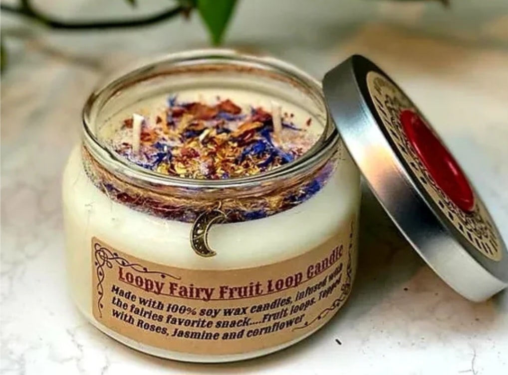Loopy Fairy Fruit Loop Candle