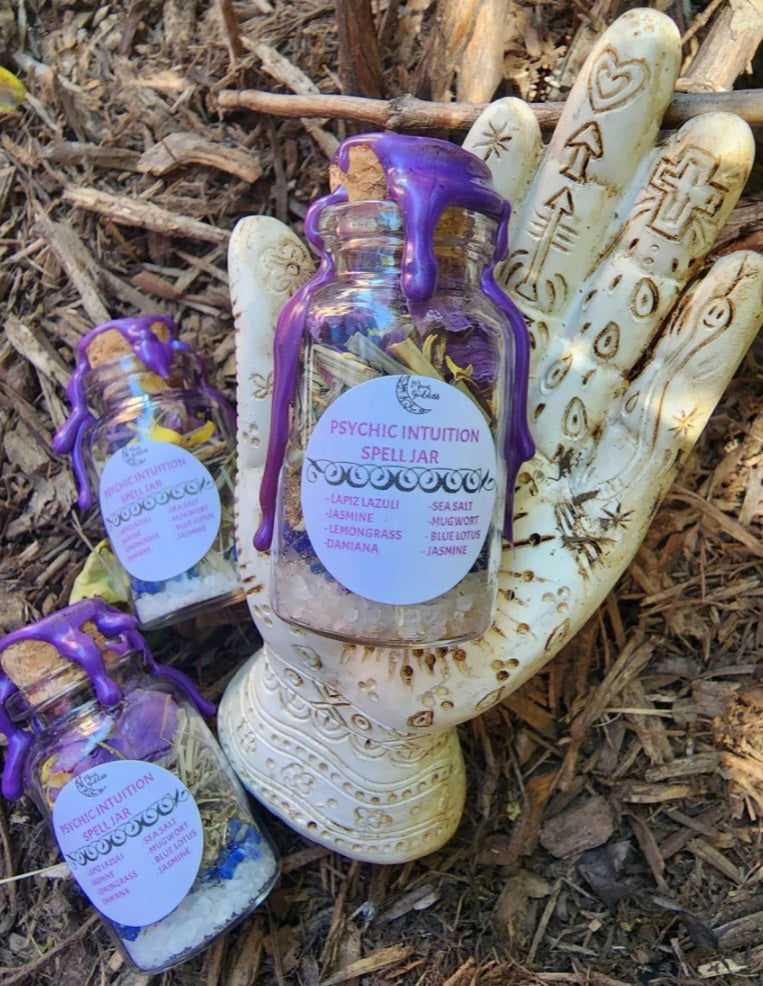Psychic Intuition Spell Jar
