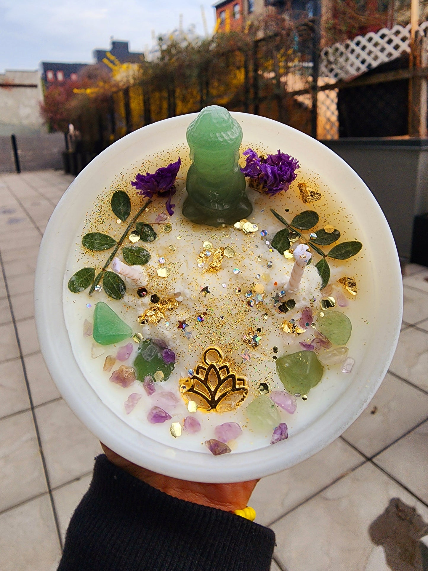 Buddha Candle